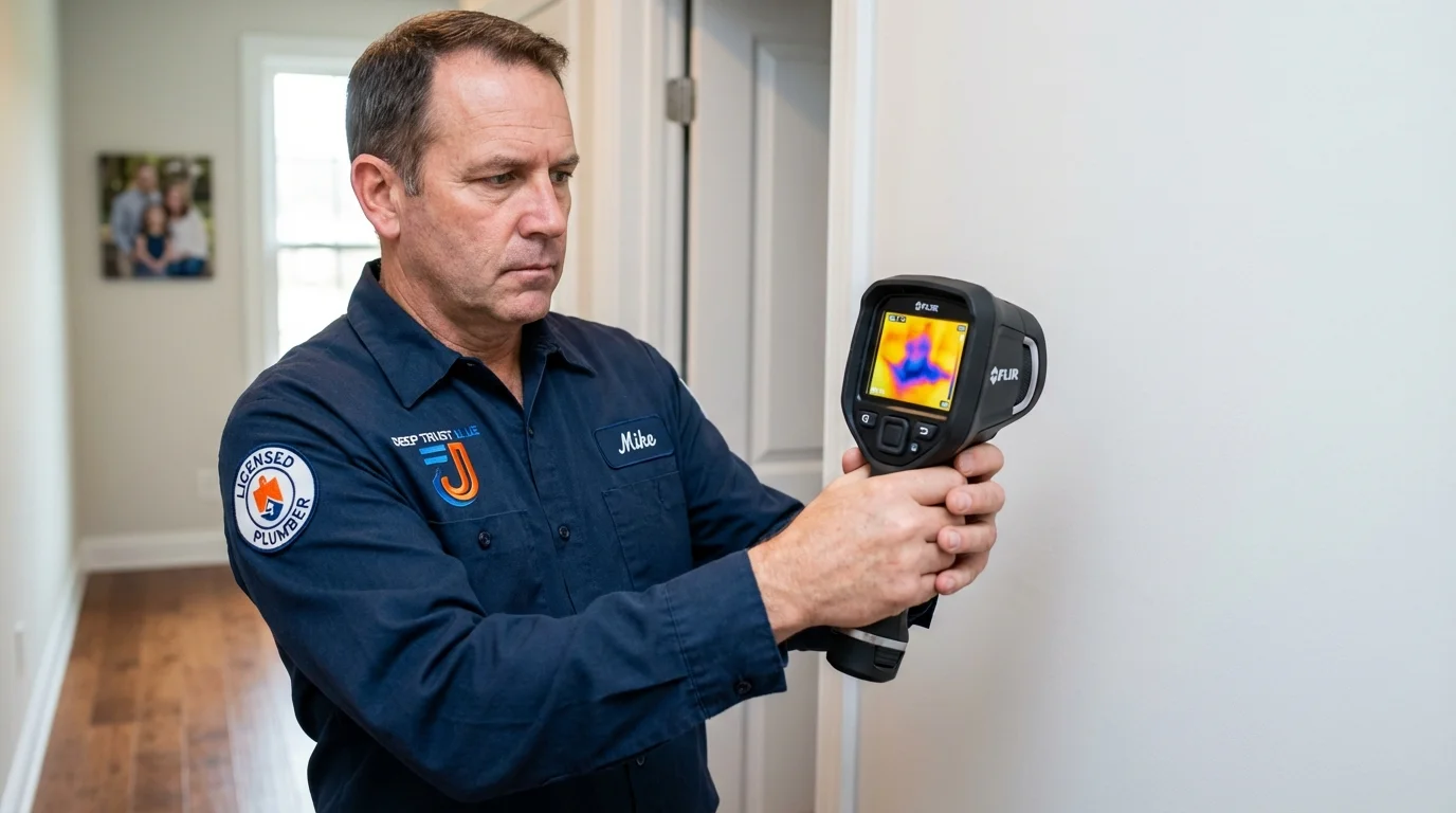 Thermal imaging leak detection by Johns Plumbing LLC in Creede